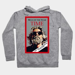 Th Dude Lebowski Time Man of the Year Big Lebowski Hoodie